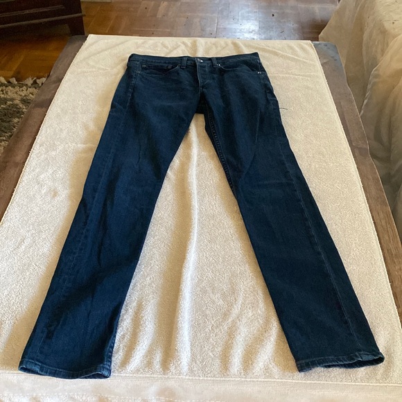 Rag & Bone fit 1 extra slim dark blue fabulous extra slim jeans from Saks - Picture 2 of 16